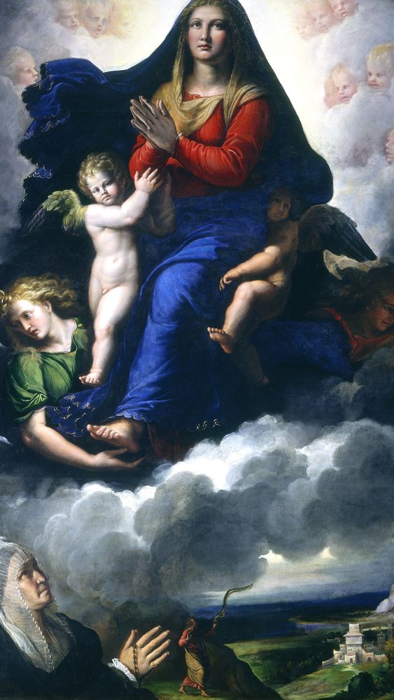 The Apparition of the Virgin