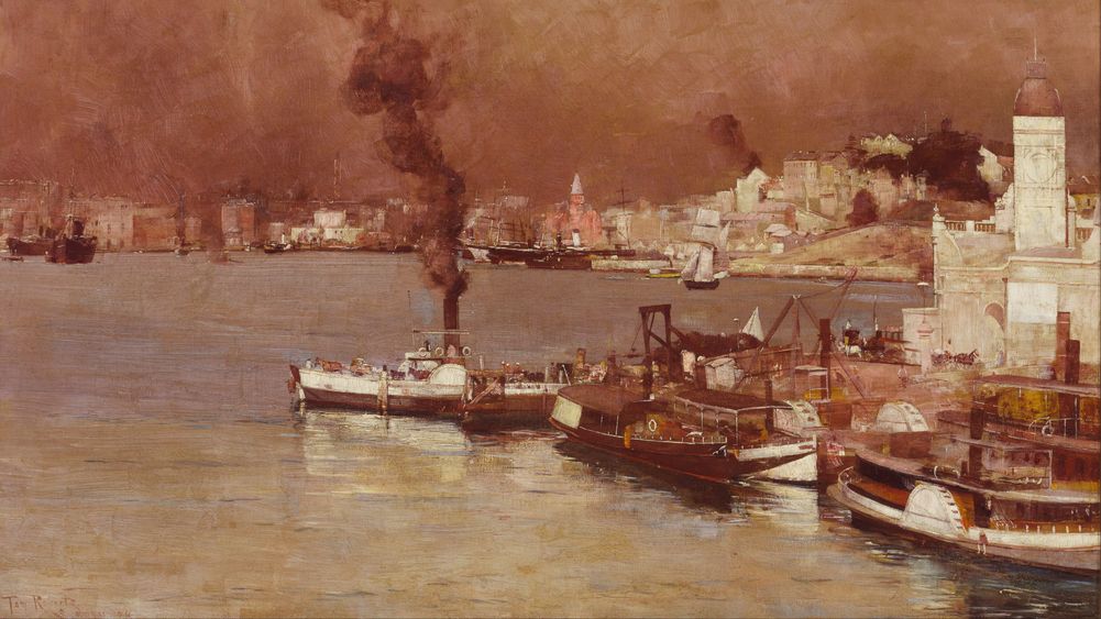 An Autumn Morning, Milson's Point, Sydney