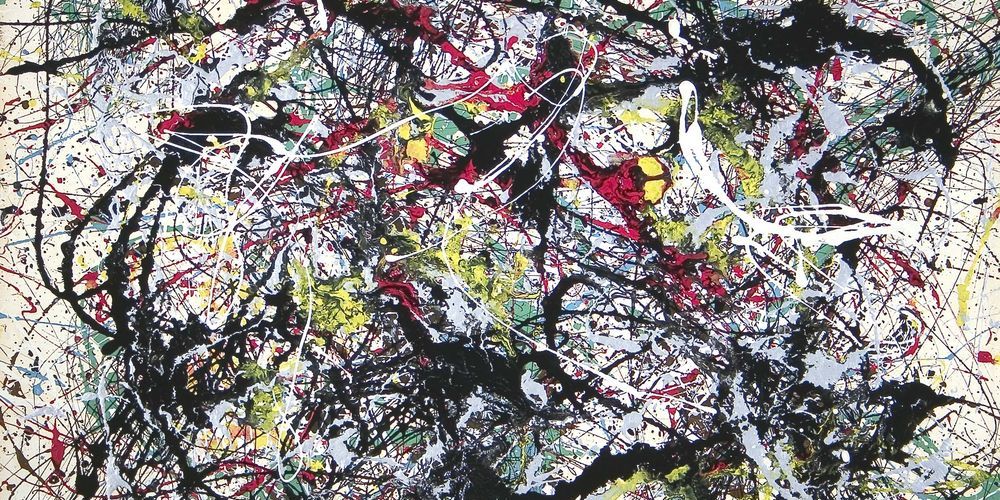 Jackson Pollock Explore Meural's Permanent Art Collection Digital Work
