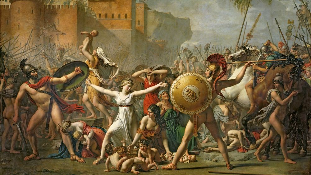 The Intervention of the Sabine Women