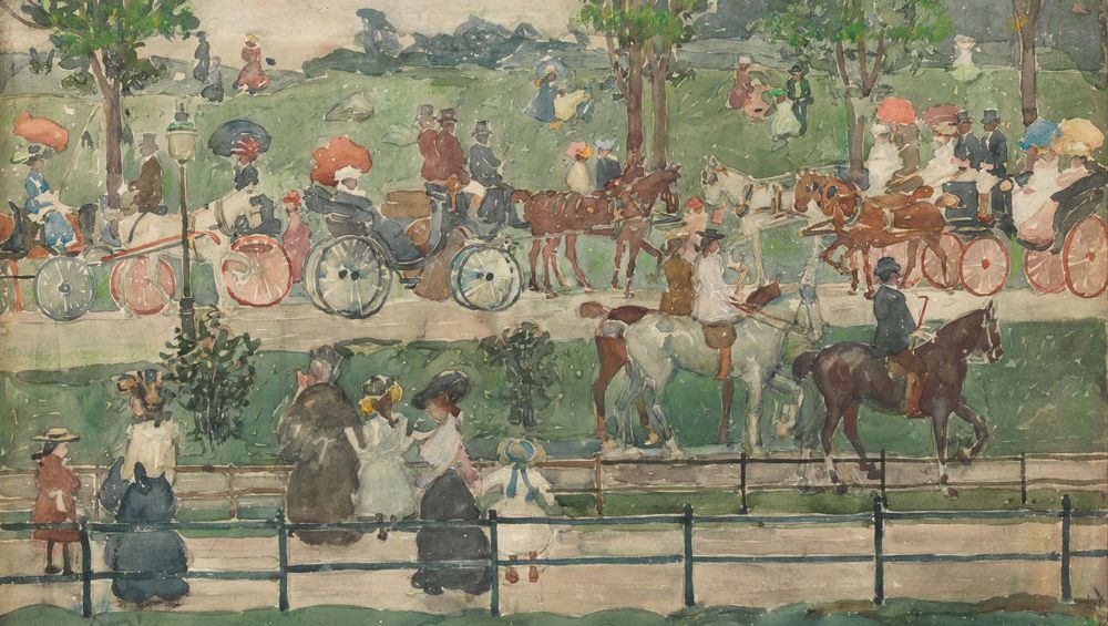 Central Park, 1900