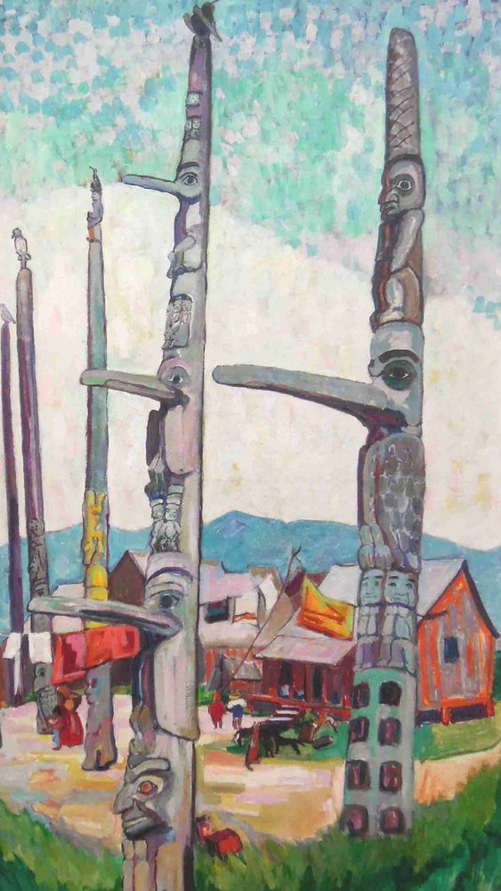 Totem Poles, Kitseukla