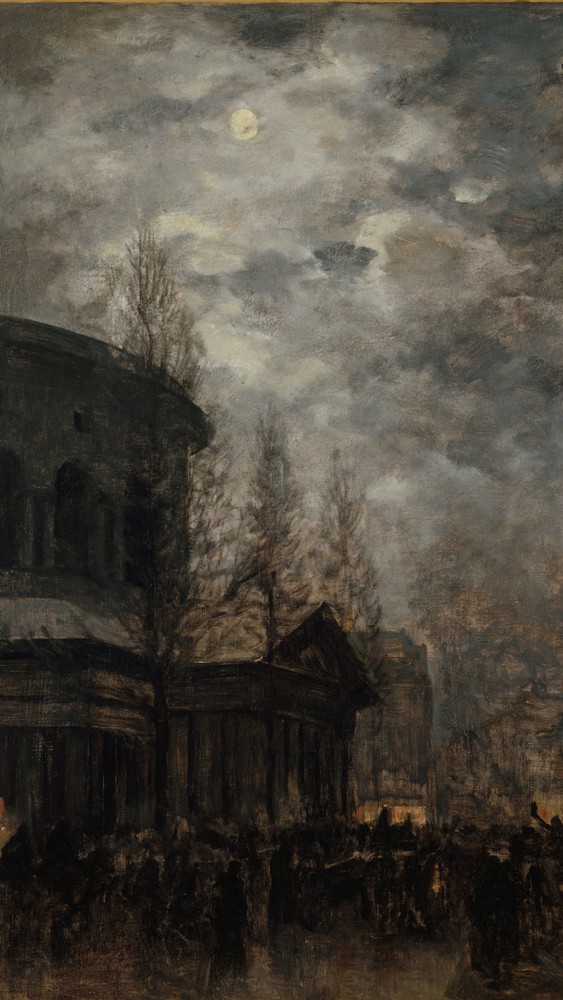 Sortie de Paris en 1870 (Rotonde de la Villette).