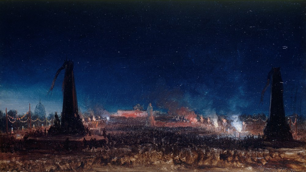 La fête du travail, au Champ-de-Mars, le 21 mai 1848.