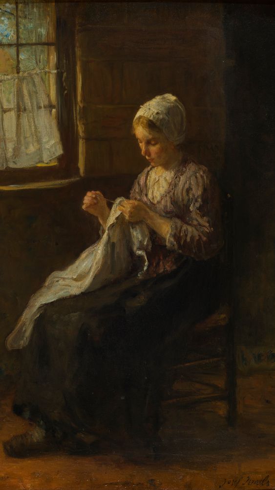 The Young Seamstress