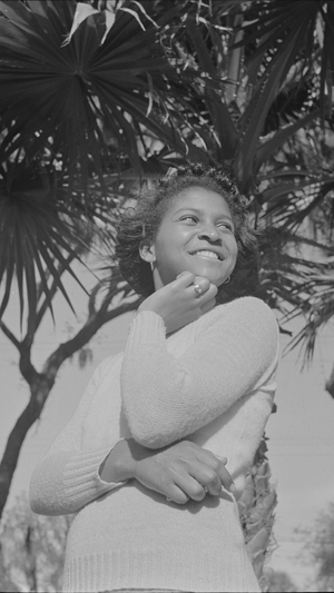 A Student at Bethune-Cookman College