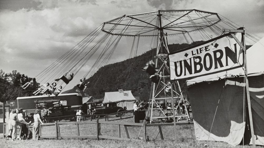 At a Small American Legion Carnival near Bellows Falls, Vermont