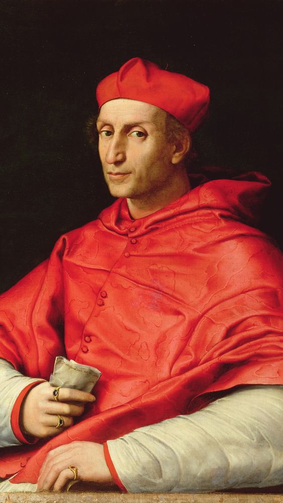 Portrait of Cardinal Dovizzi de Bibbiena