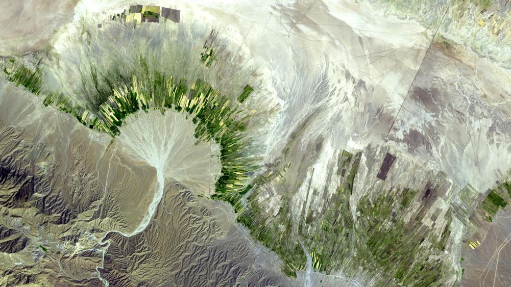 Alluvial Fan, Iran