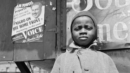A Harlem Newsboy