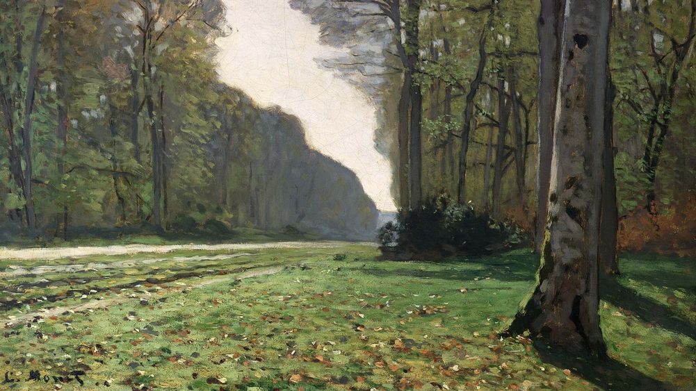 The Road to Bas-Breau, Fontainebleau