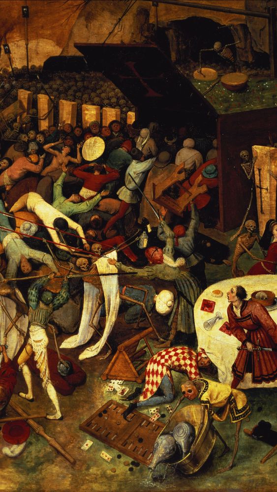 The Triumph of Death (detail of the lower right section)