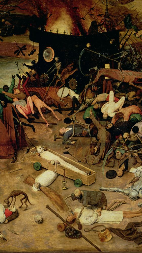 Triumph of Death (detail of the central section)