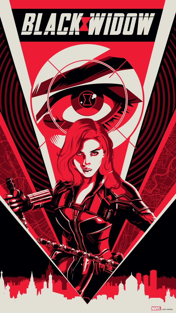 Bold and Adventurous Black Widow