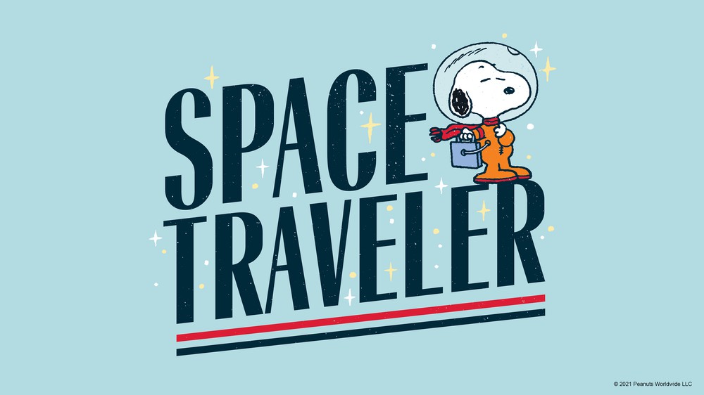 Snoopy the Space Traveler