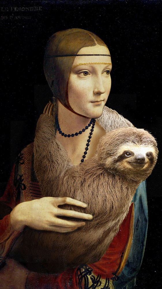 Lady with a Sloth