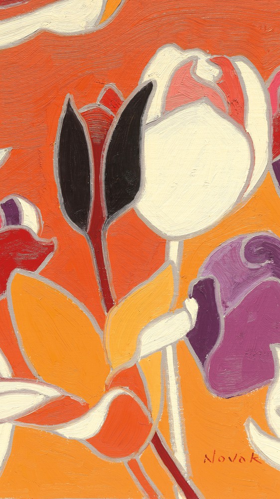 Cloisonne Tulipe II
