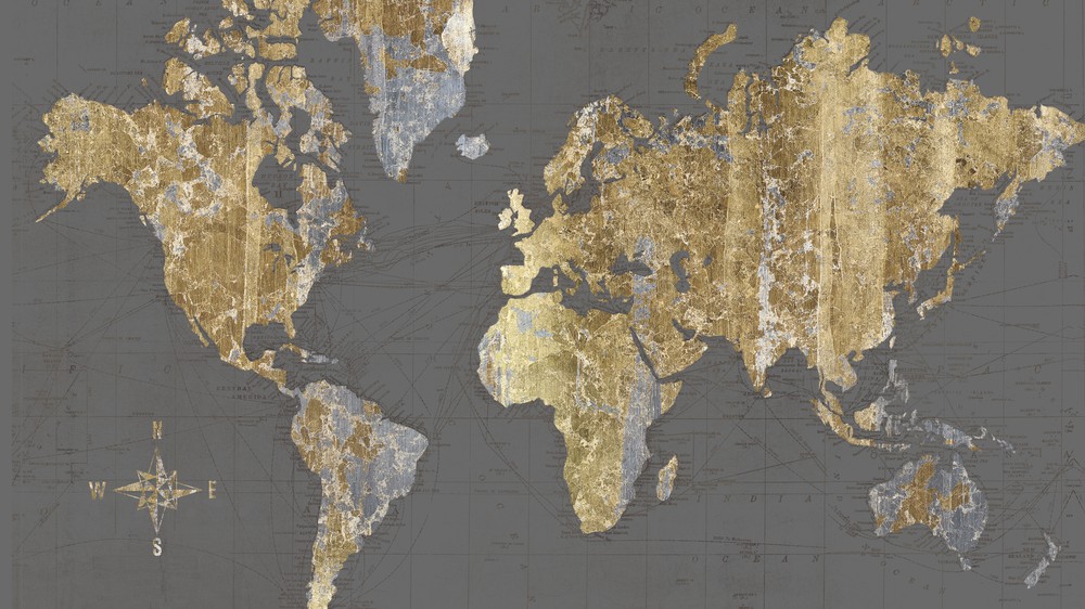 Gilded Map