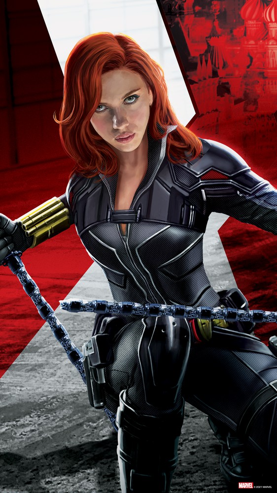 Black Widow with Batons