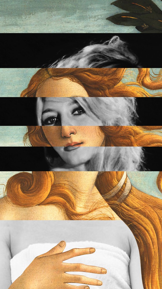 Botticelli's Venus & Brigitte Bardot
