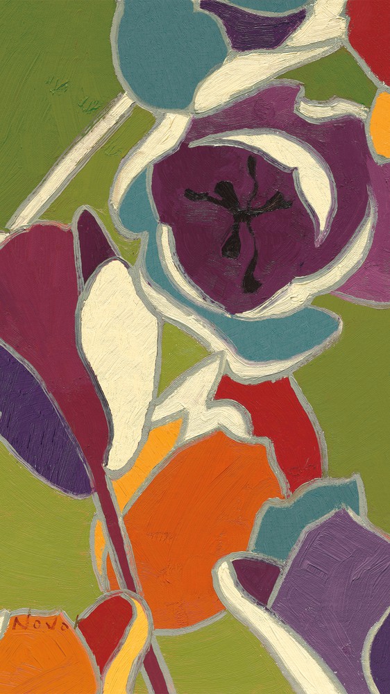 Orange Cloisonne Tulipe I