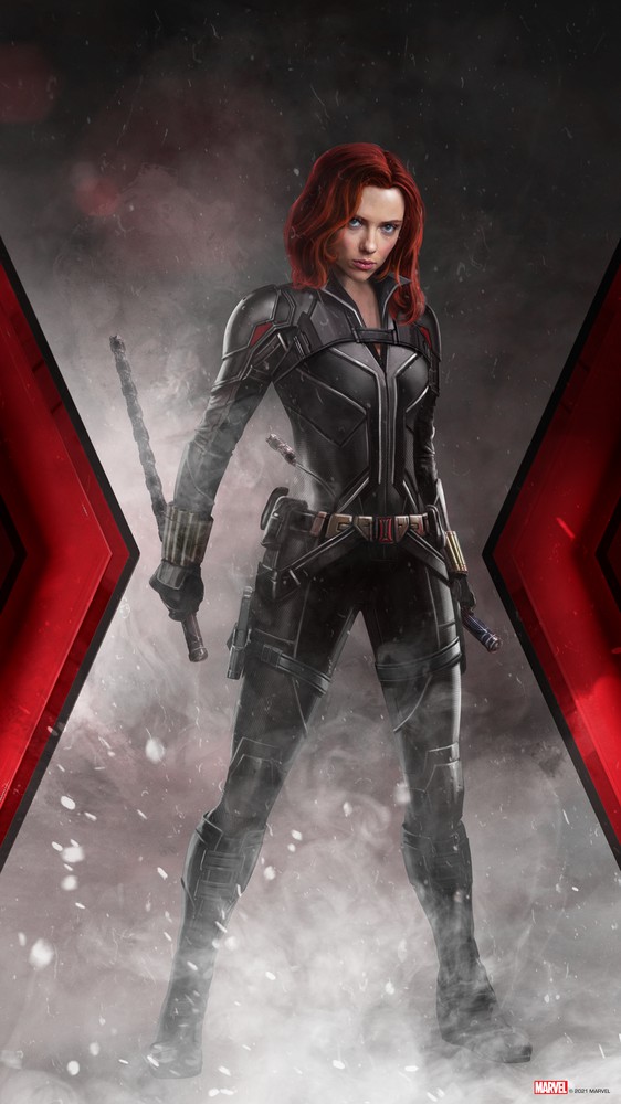Black Widow in Stance