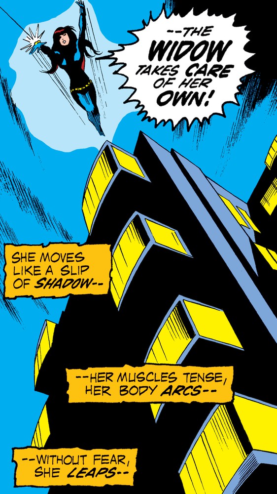 Black Widow's Rooftop Jump