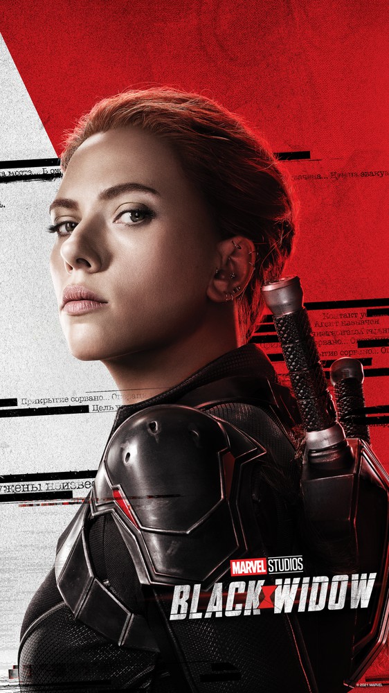 Black Widow Portrait
