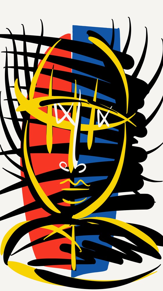 African Tribal Portrait