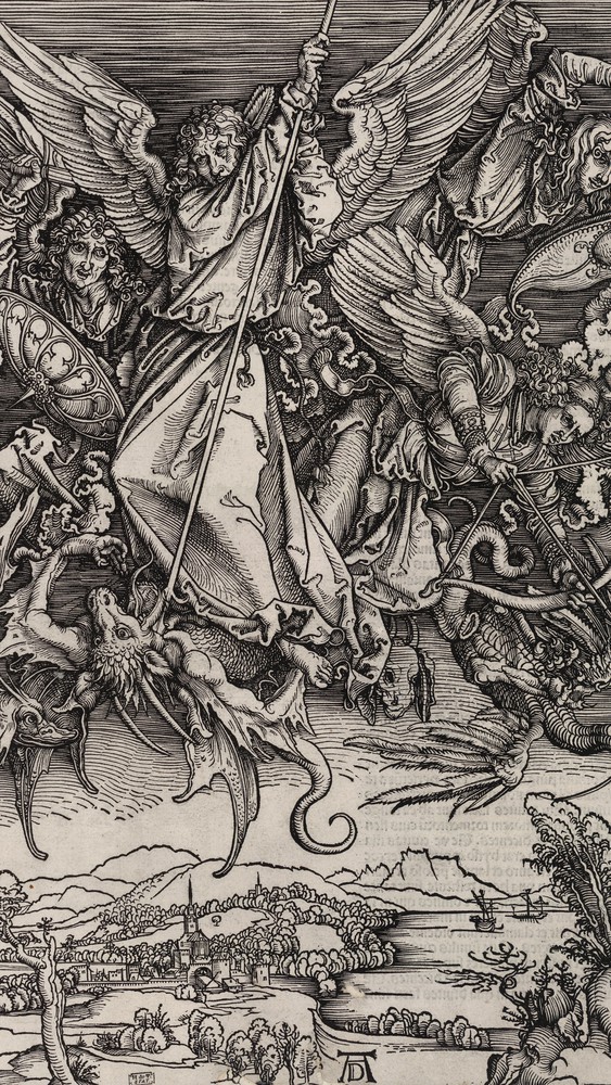 St. Michael Fighting the Dragon