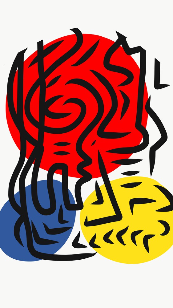 Abstract Street Graphic