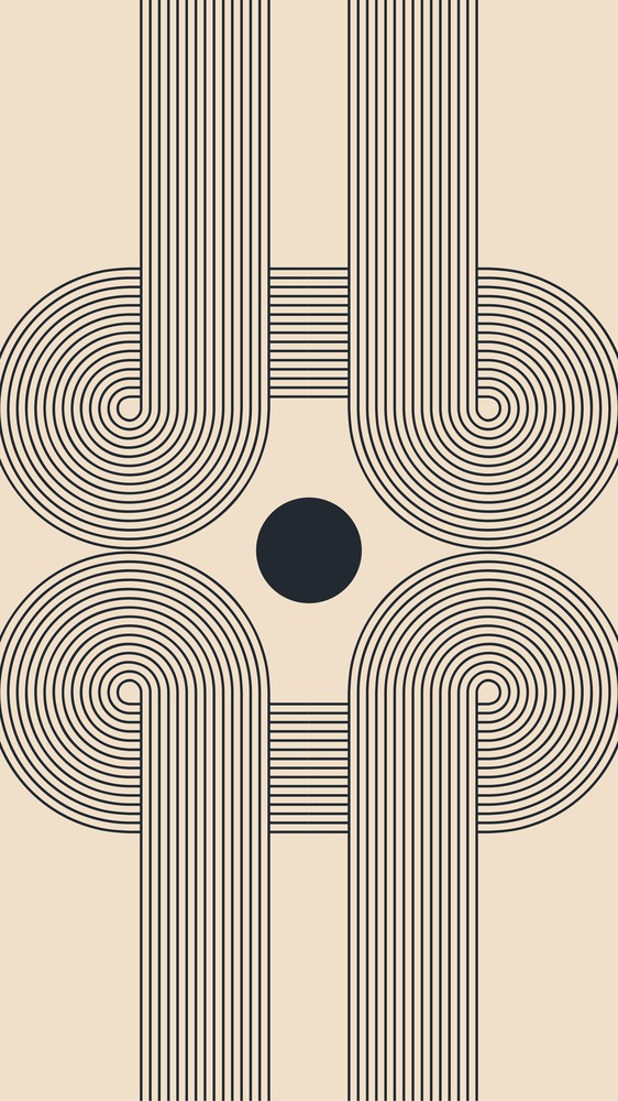 Mid Century Modern Geometric