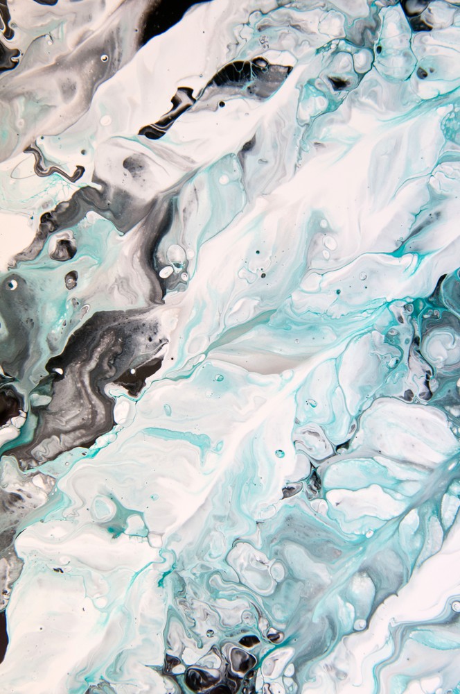 Abstract Marble Glam
