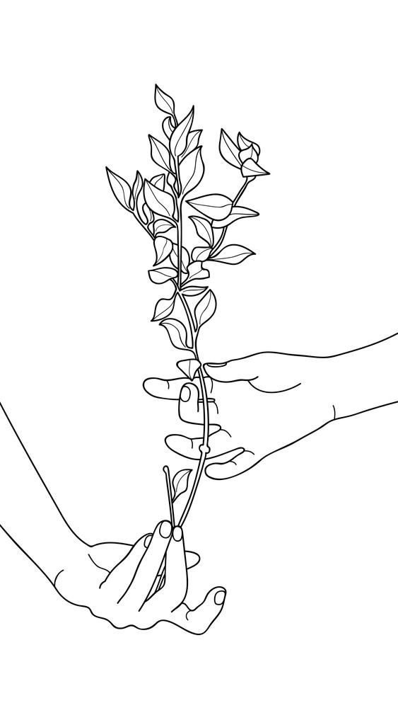Flowered Hand