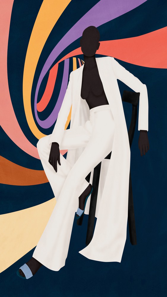 Pretty Spiral Woman