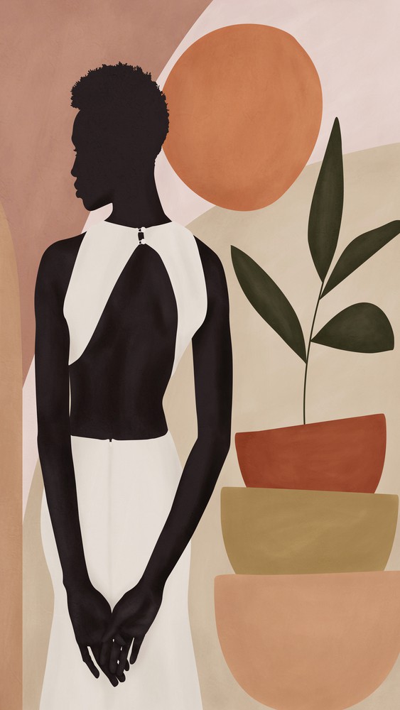 Pretty Aesthete Woman