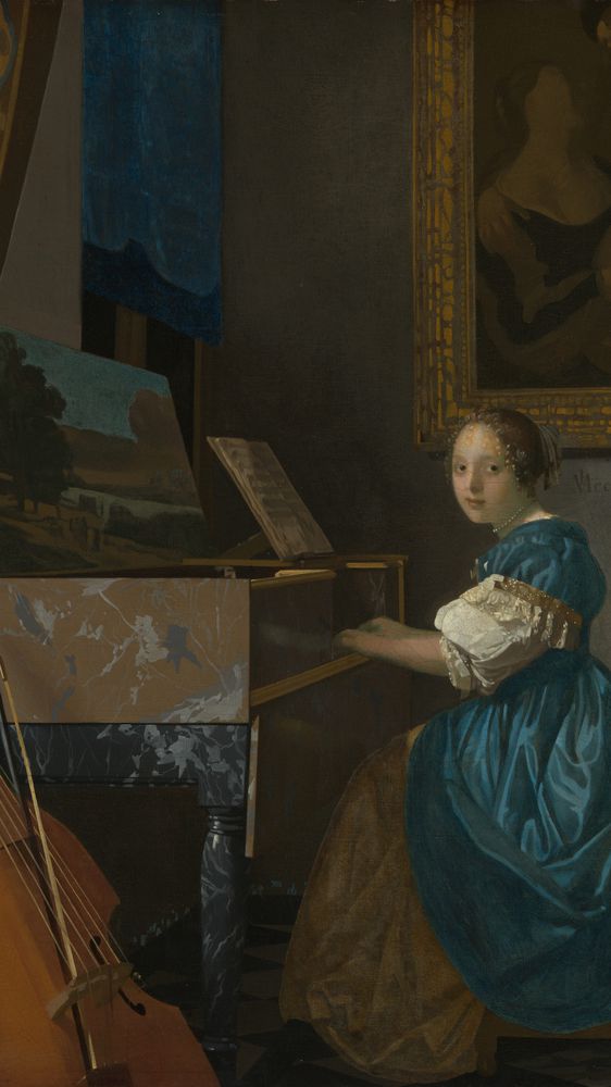 Lady Seated at a Virginal