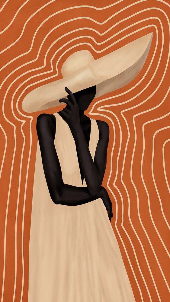 Pretty Vibrant Woman