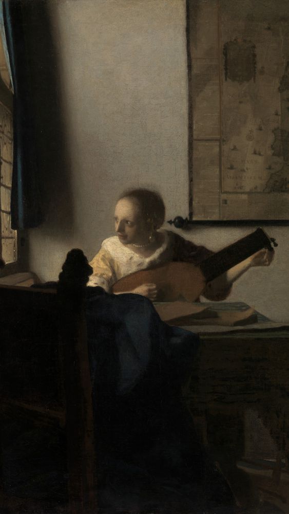 Woman With a Lute