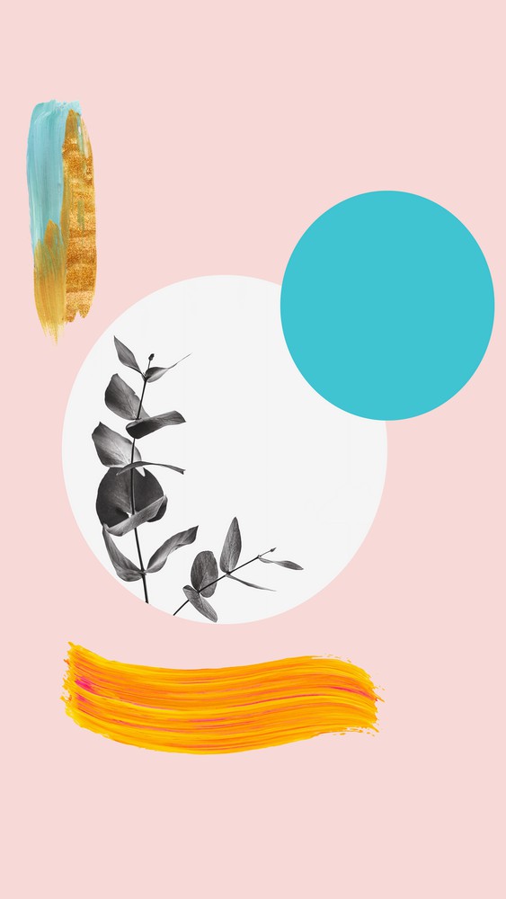 Modern Abstract Leaves