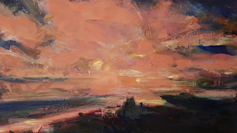 Sunset over Beachy Head