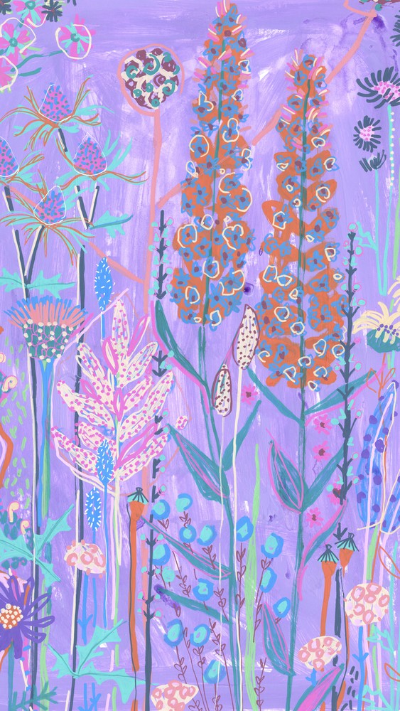 Purple Garden House