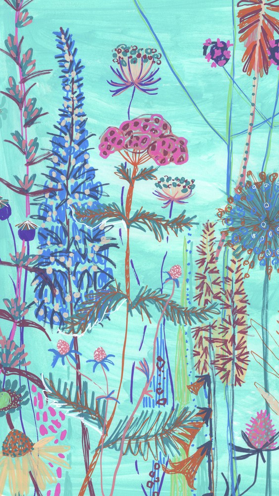 Blue Garden House