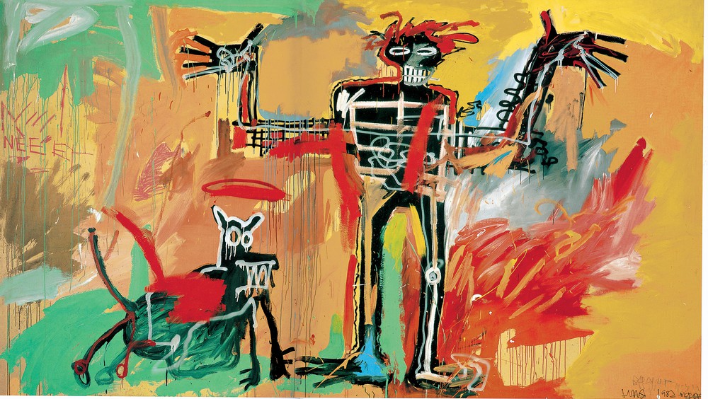 Boy and Dog in a Johnnypump