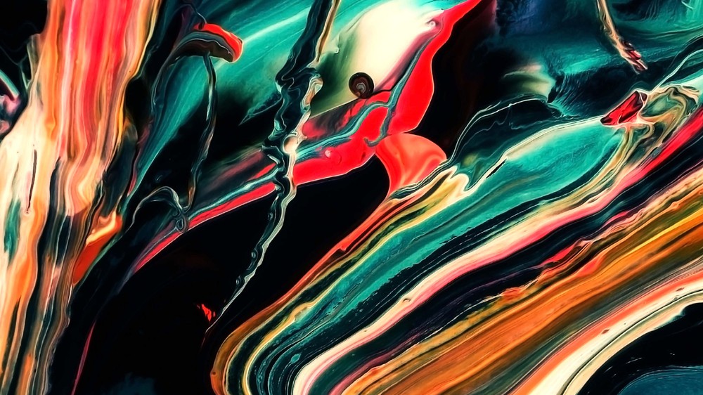 Abstract Colorful Painting II-A2