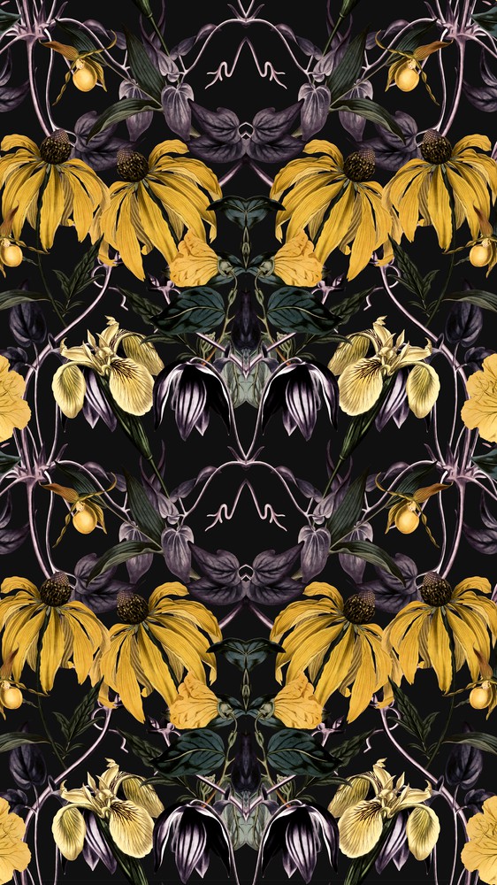 Nocturnal Botanical Garden Kaleidoscope