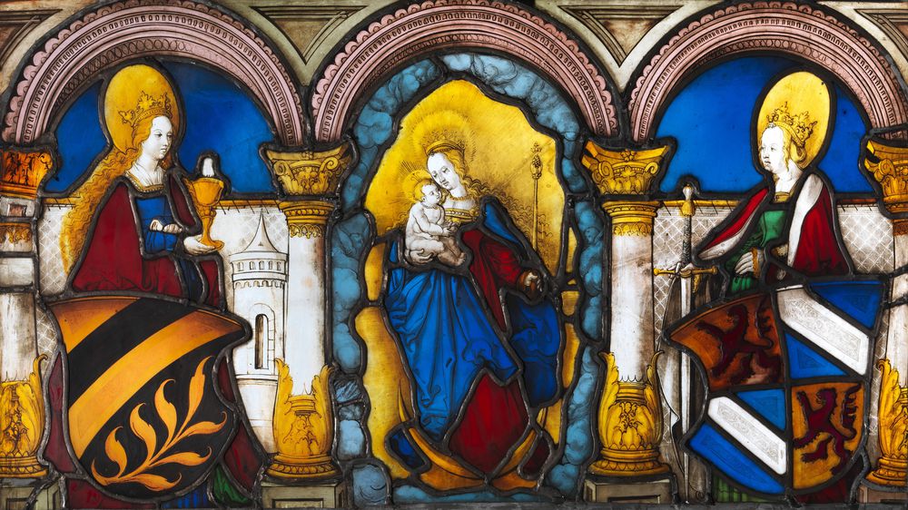 Marriage Panel of Gabriel Weydacher and His Wife