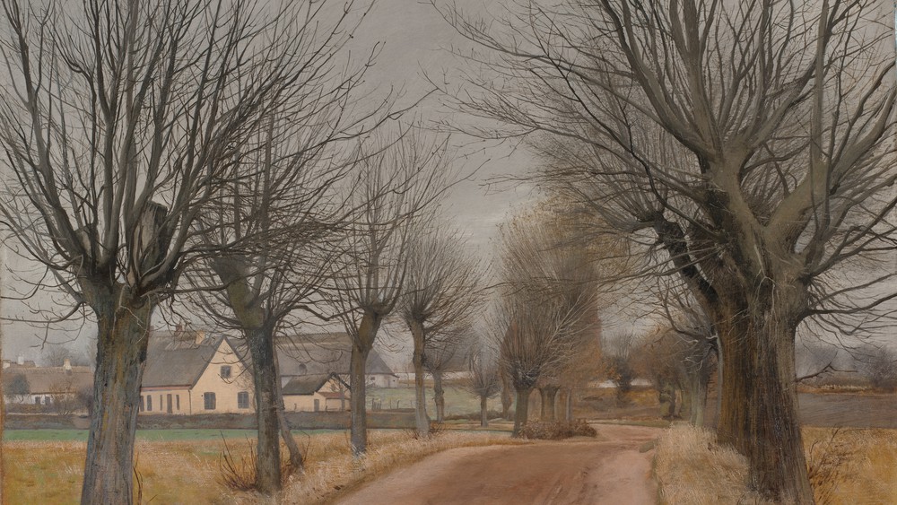 A Road Near Vinderød, Zealand