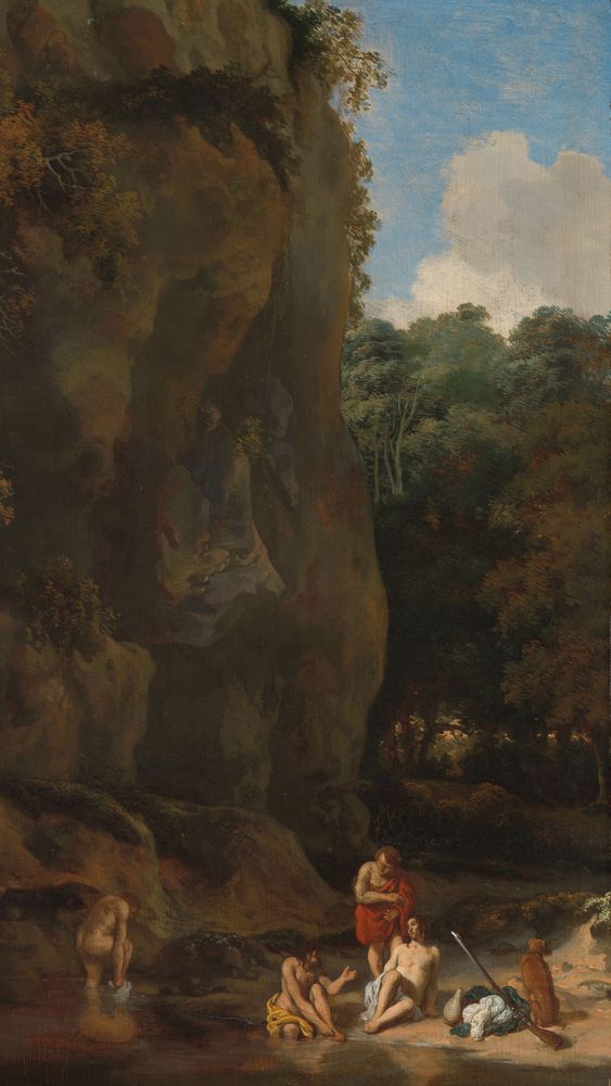 Men Bathing