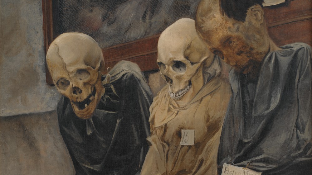 Three Skulls From Convento dei Cappucini at Palermo